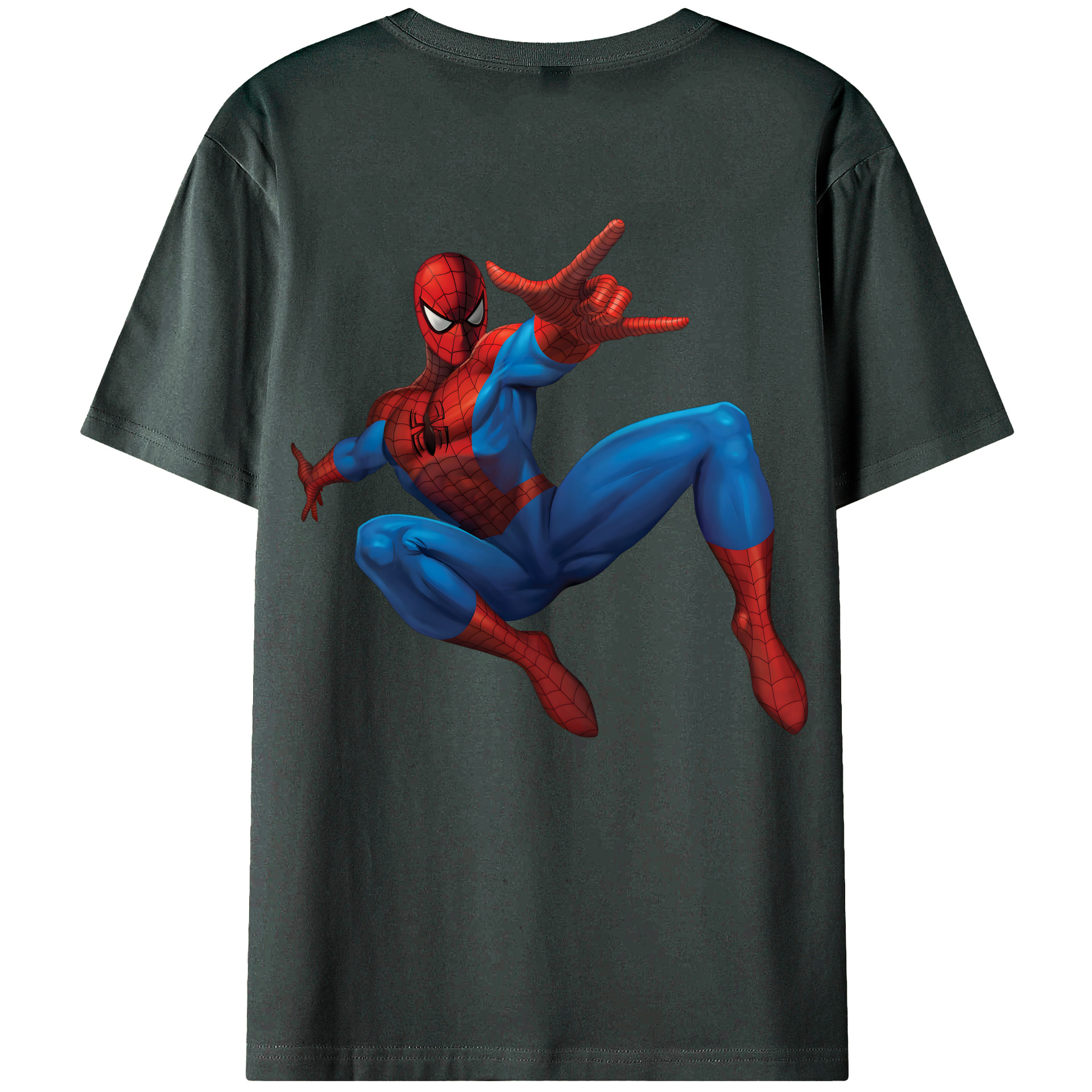 （画像用） アベンジャーズ The Avengers 綿100％ メンズ半袖Tシャツ（バックプリント） 通気性